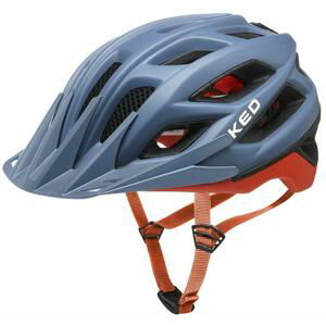 Ked Companion blue grey orange matt cyklistická přilba - M (52-58 cm)