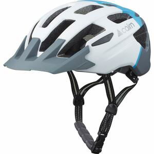 CAIRN - Cyklistická helma PRISM XTR II, Mat White Blue - L 58-61 cm