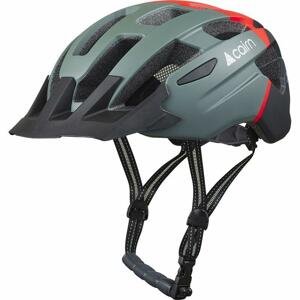 CAIRN - Cyklistická helma PRISM XTR II, Mat Forest Bright red - M 55-58 cm