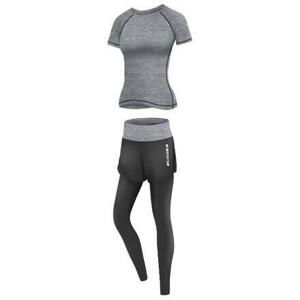 Merco Runner Long 2W fitness set šedá - L