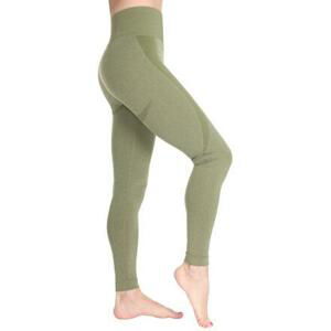 Merco Yoga Shark fitness legíny khaki - S