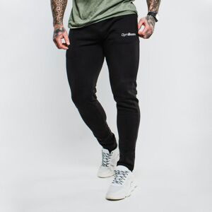 Gym Beam tepláky Slimfit Black - M - černá