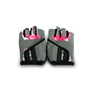 GymBeam Fitness Dámské rukavice Camo Pink - S - camo růžová
