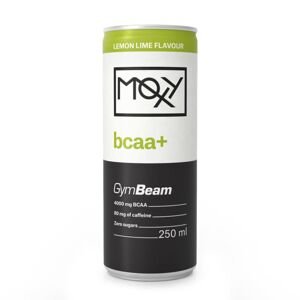 GymBeam MOXY bcaa+ Energy Drink 250 ml 24 x 250 ml - citrón limetka