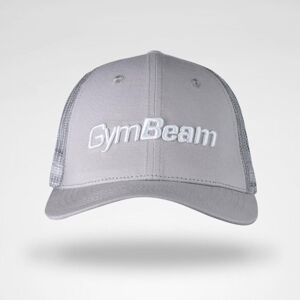 GymBeam Kšiltovka Mesh Panel Cap Grey - uni - šedá