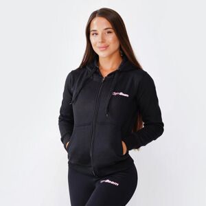 GymBeam Dámská mikina Zipper Hoodie Black - L - černá