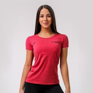 GymBeam Dámské tričko Basic Vintage Red - XS - červená