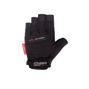 CHIBA Fitness rukavice Gel Extreme - XL - černá