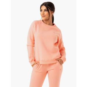 Ryderwear Dámská mikina Adapt Boyfriend Peach - XS - oranžová