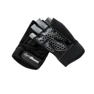 GymBeam Fitness rukavice Grip black - S - černá