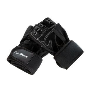 GymBeam Fitness rukavice Wrap black - M - černá