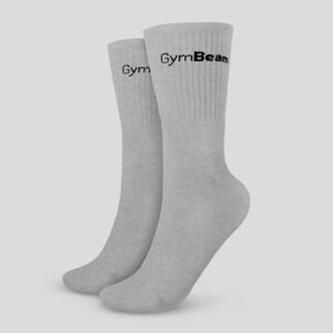 GymBeam Ponožky 3/4 Socks 3Pack Grey - M/L - šedá