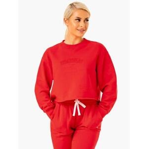 Ryderwear Dámská mikina Ultimate Fleece Red - M - červená