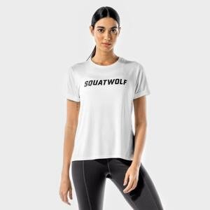 SQUATWOLF Dámské tričko Iconic White - S - bílá