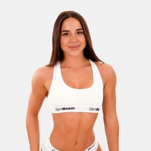 GymBeam Podprsenka Bralette White - XS - bílá