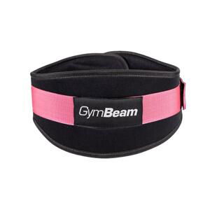 GymBeam Fitness neoprenový opasek LIFT Black Pink - S - černá - růžová