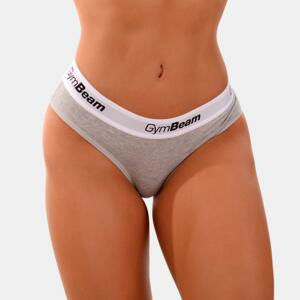 GymBeam Kalhotky Briefs 3Pack Grey - S - šedá