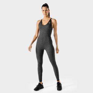 SQUATWOLF Dámský overal Strappy Catsuit Black Marl - M - Black Marl