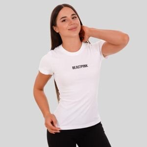 BeastPink Dámské tričko Daily White - L - bílá