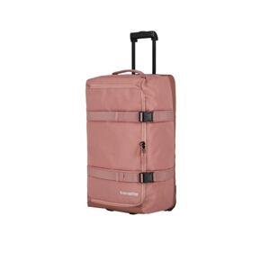 Travelite Kick Off Wheeled Duffle L Rosé taška