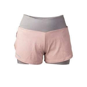 Salming Essential 2-in 1 Shorts Women DustyPink/Grey - M
