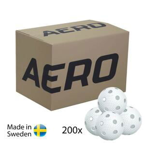 Salming Aero Floorball White 200-pack