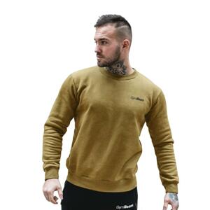 GymBeam Mikina Basic Jumper Military Green - XXXL - vojenská zelená