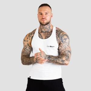 GymBeam Tílko Stringer Tank Top White - L - bílá