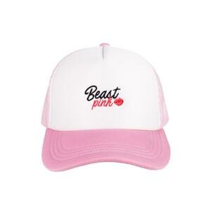 BeastPink Kšiltovka Panel Cap Baby Pink - růžová