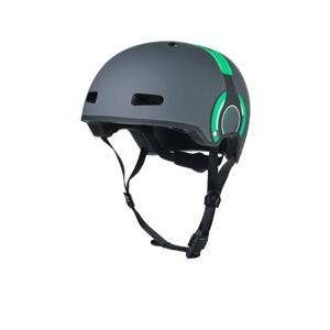 Micro LED Headphone green M (54-58 cm) inline helma - M (54-58 cm)
