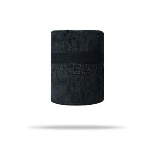 GymBeam Sportovní ručník z mikrovlákna Medium Black - černá