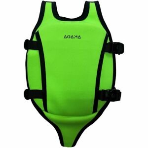 Agama Dětská plavecká vesta Agama - 3/6 let zelená (18/30 kg)