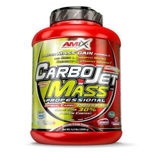 Amix Nutrition CarboJet Mass Professional 1800g - Jahoda, Banán