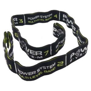 Power System Guma na cvičení MULTILEVEL Elastic Band PS 4067 - univerzál - černá