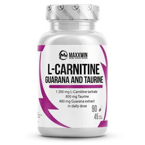 MaxxWin L-Carnitine Guarana Taurine 90 kapslí