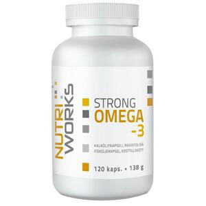 NutriWorks Strong Omega 3 120 kapslí