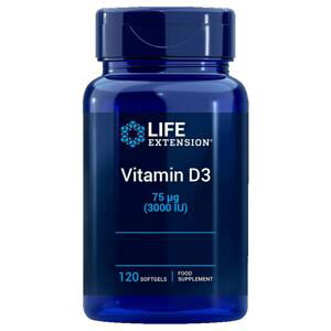 Life Extension Vitamin D3 3000IU 120 Tobolek