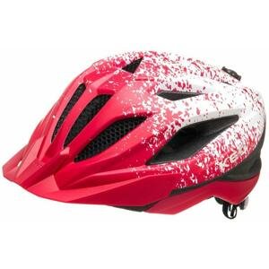 Ked Street Junior Pro pink white matt juniorská cyklistická přilba - M (53-58 cm)