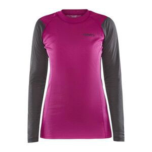 Craft CORE Warm Baselayer LS W 1912534 - L - růžová