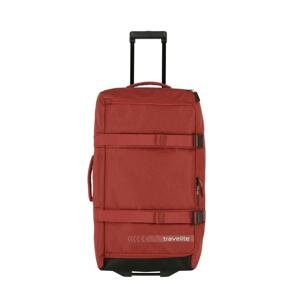 Travelite Kick Off Wheeled Duffle L Red taška