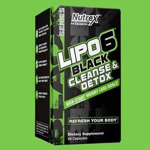 Nutrex Lipo 6 Black Cleanse Detox 60 kapslí