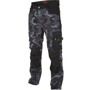 Bennon CAMOS Trousers black/grey - 44