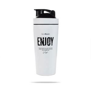 GymBeam Šejkr ENJOY 750 ml 200 g - bílá