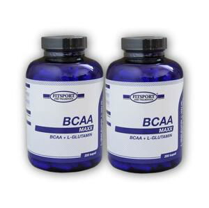 Fitsport 2x BCAA MAXX 200 kapslí