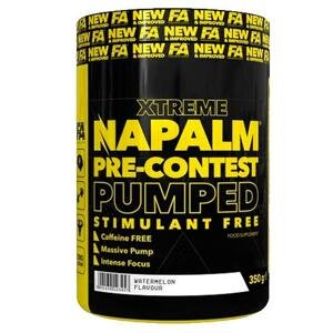 Fitness Authority Xtreme Napalm Pre-Contest Pumped stimulant free 350g - Liči