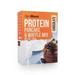 GymBeam Proteinové palačinky Pancake Waffle Mix 500 g - borůvky