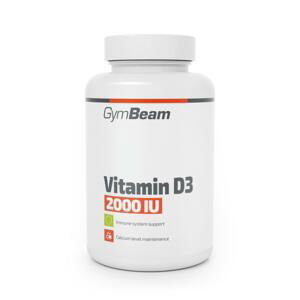 GymBeam Vitamín D3 2000 IU 120 kaps.