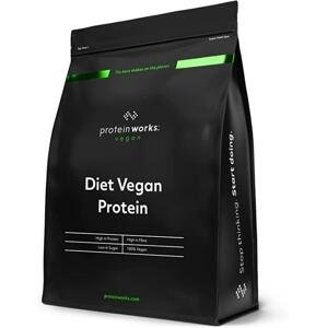 The Protein Works Diet Vegan protein 1000 g - belgická choca moca