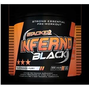 Stacker Předtréninkový stimulant Inferno Black2 300 g - fruit punch fury