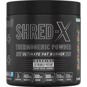Applied Nutrition Spalovač tuků Shred X Thermogenic Powder 300 g - kyselí gumoví medvídci